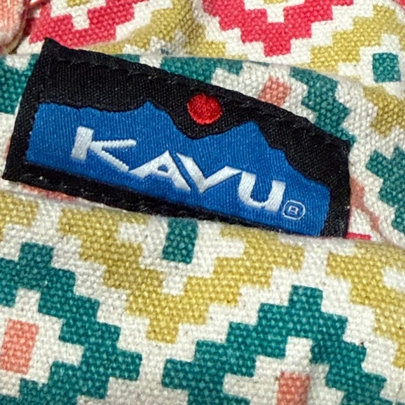 Kavu Spring Montage Aztec Tribal Rope Sling Backpack Crossbody - Picture 5 of 6